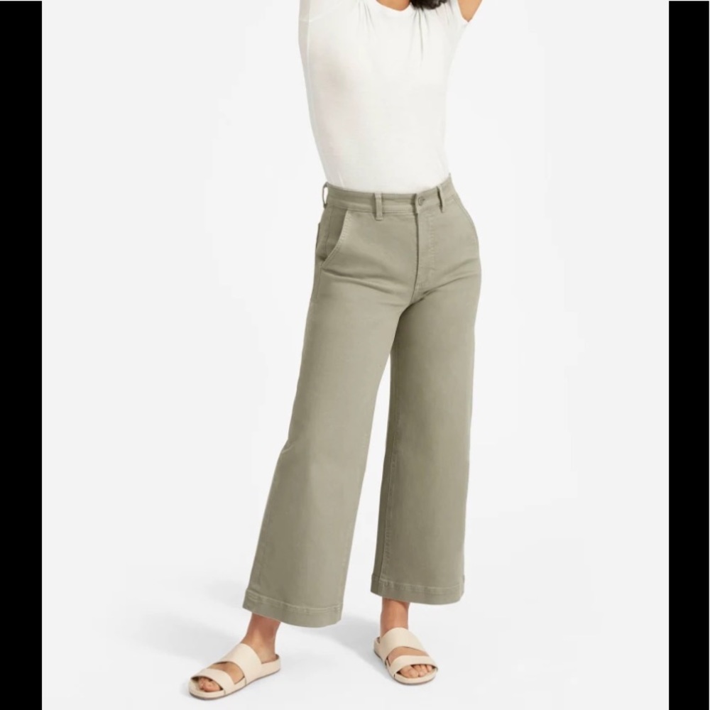 Everlane wide leg crop